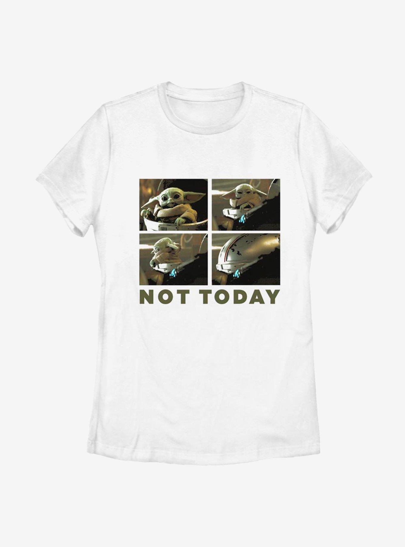Star Wars The Mandalorian The Child Not Today Womens T-Shirt, , hi-res