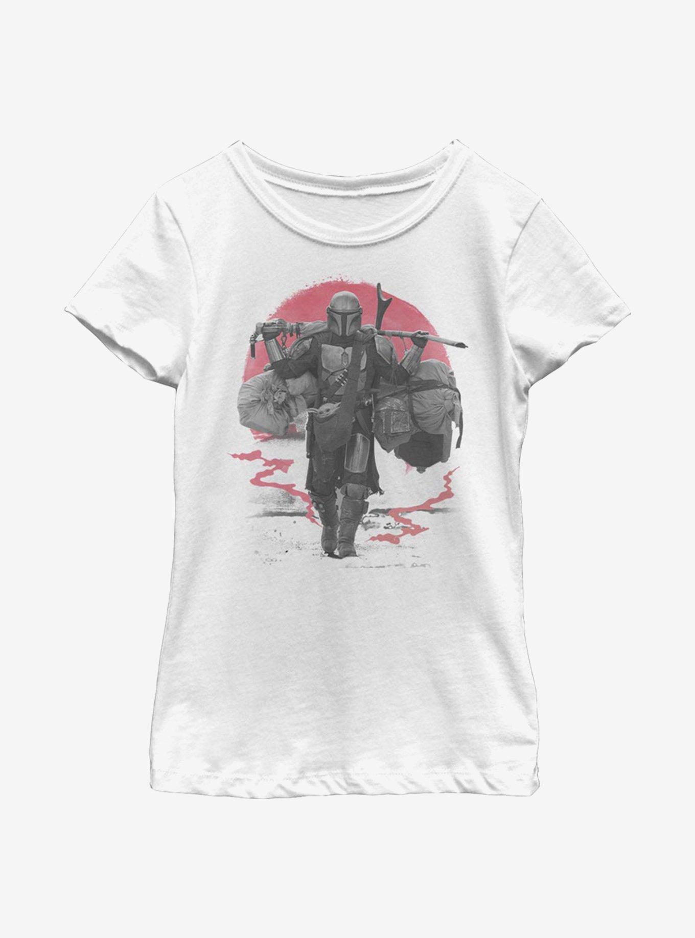Star Wars The Mandalorian Mandomon Reality Youth Girls T-Shirt, , hi-res