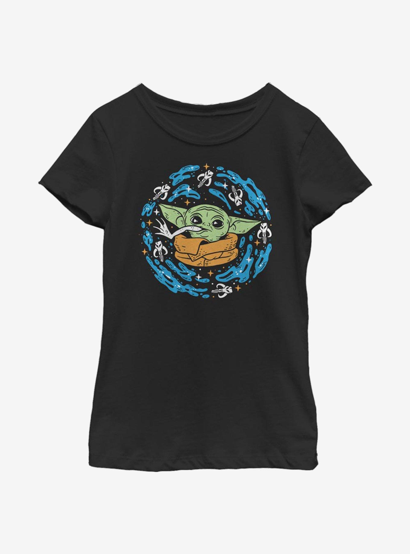 Star Wars The Mandalorian The Child Frog Spiral Youth Girls T-Shirt, , hi-res
