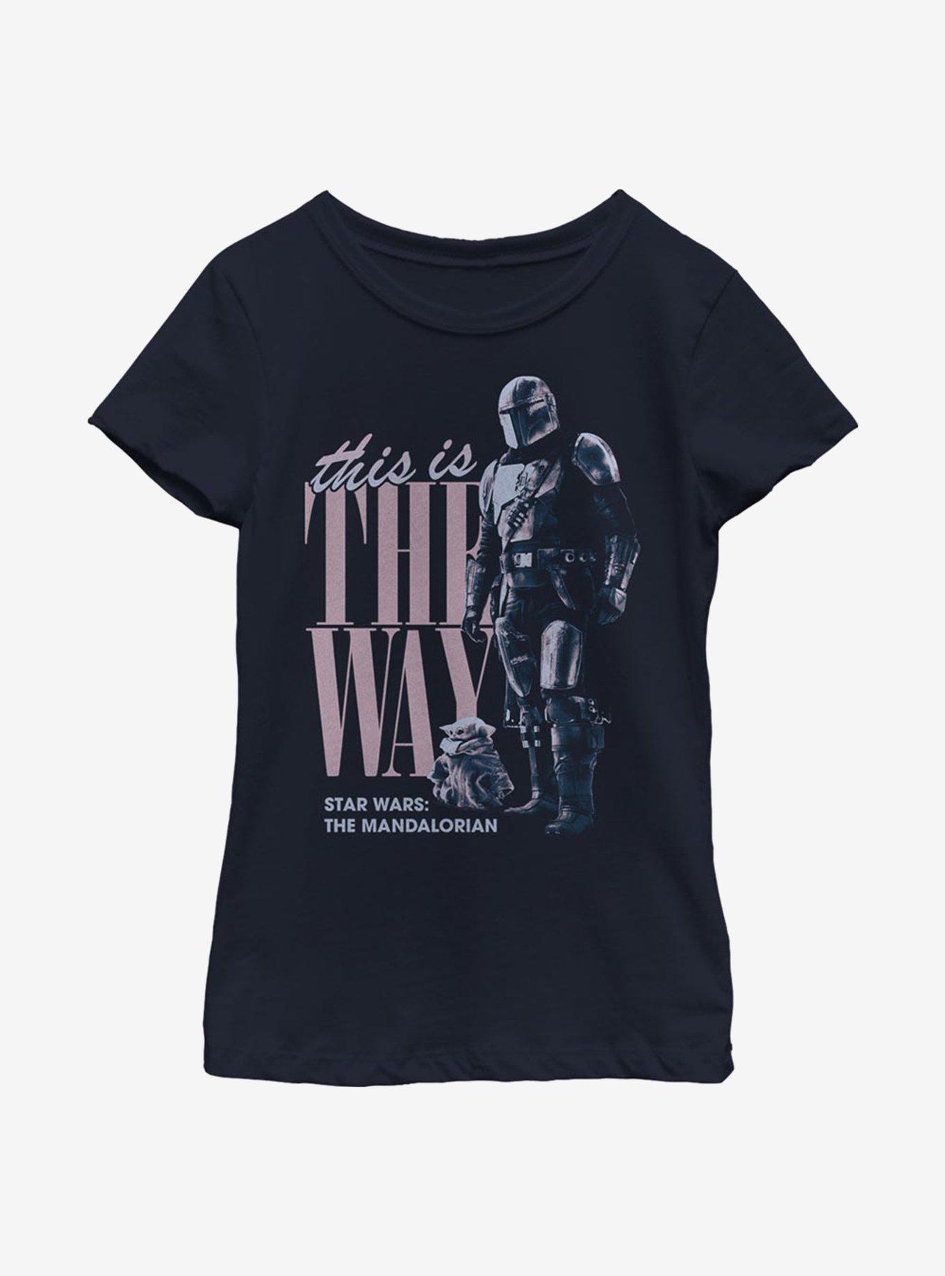 Star Wars The Mandalorian Mandomon Duel Youth Girls T-Shirt, , hi-res