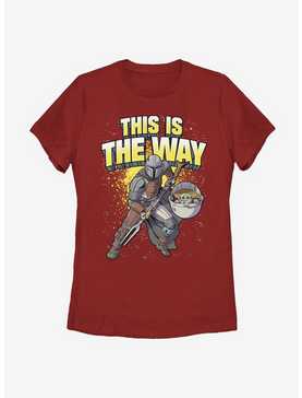 Star Wars The Mandalorian The Child This Is The Way Pose Womens T-Shirt, , hi-res