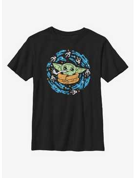 Star Wars The Mandalorian The Child Frog Spiral Youth T-Shirt, , hi-res