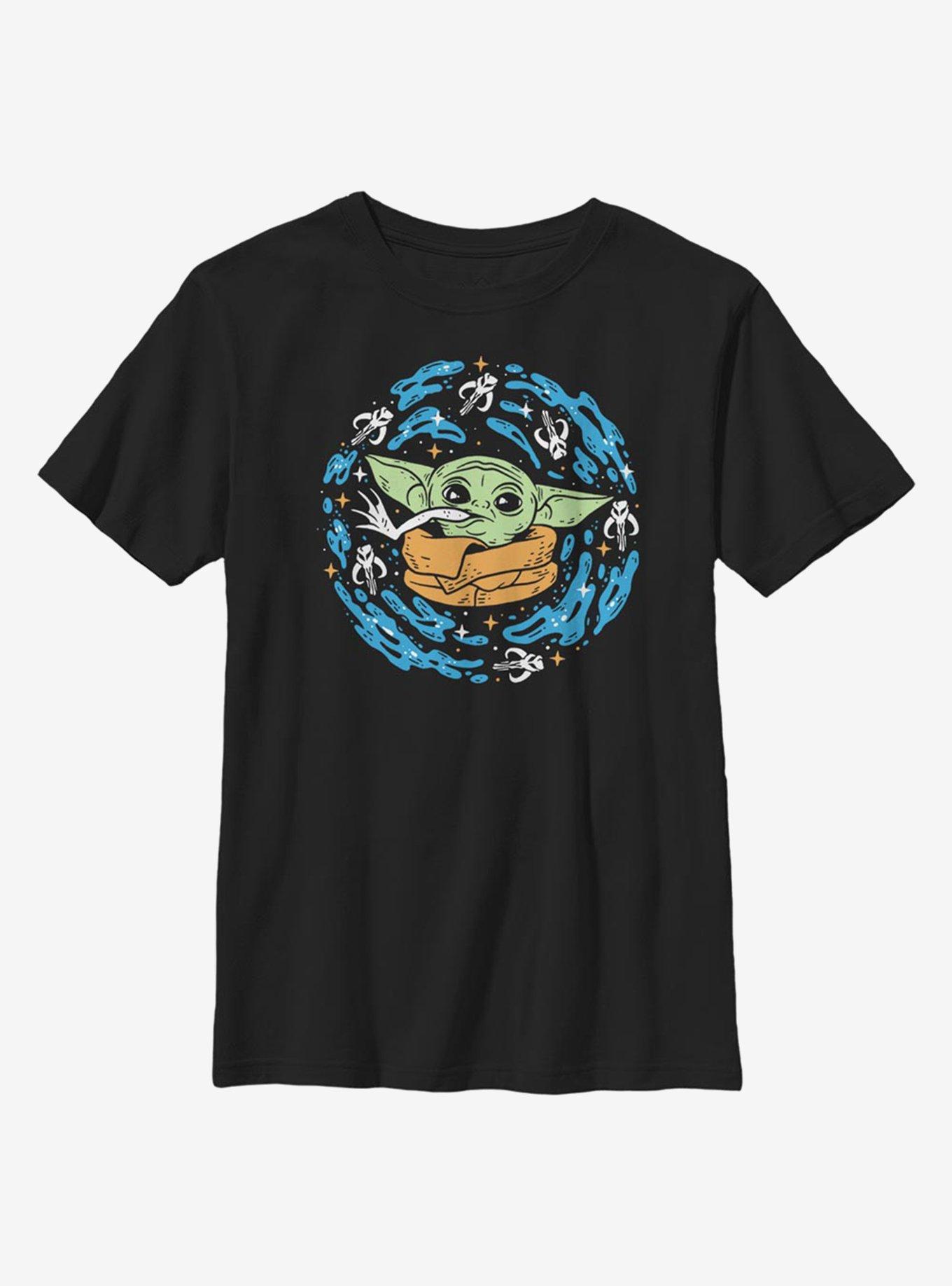 Star Wars The Mandalorian The Child Frog Spiral Youth T-Shirt, , hi-res