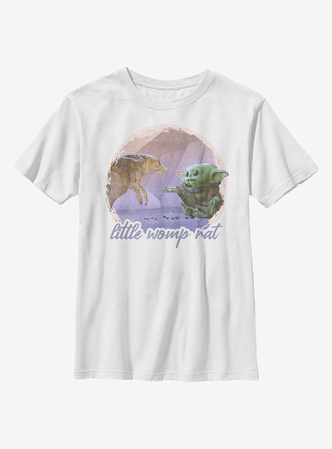 Star Wars The Mandalorian The Child Little Womp Rat Youth T-Shirt, WHITE, hi-res