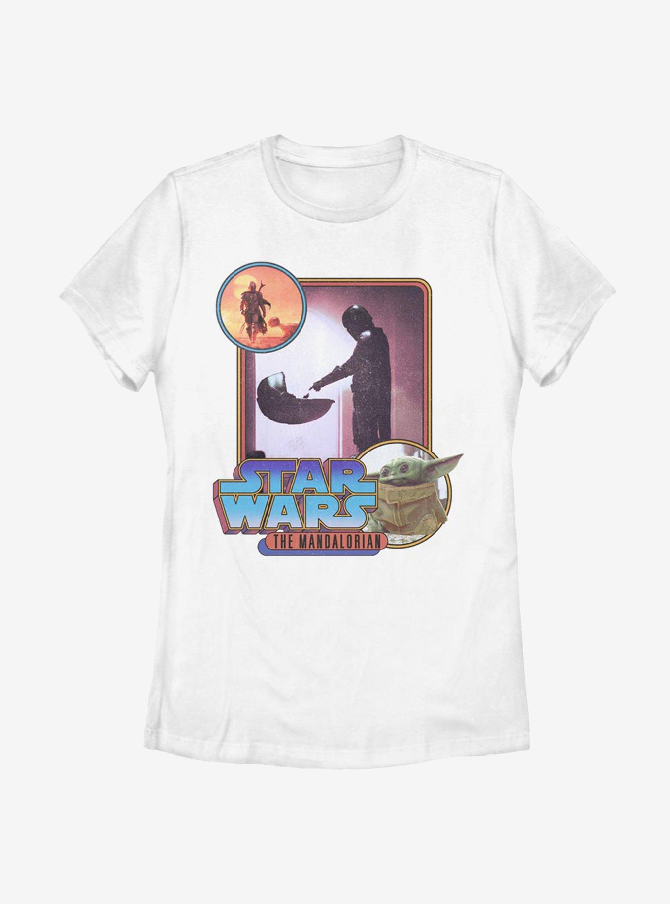 Star Wars The Mandalorian The Child Retro Design Womens T-Shirt, , hi-res