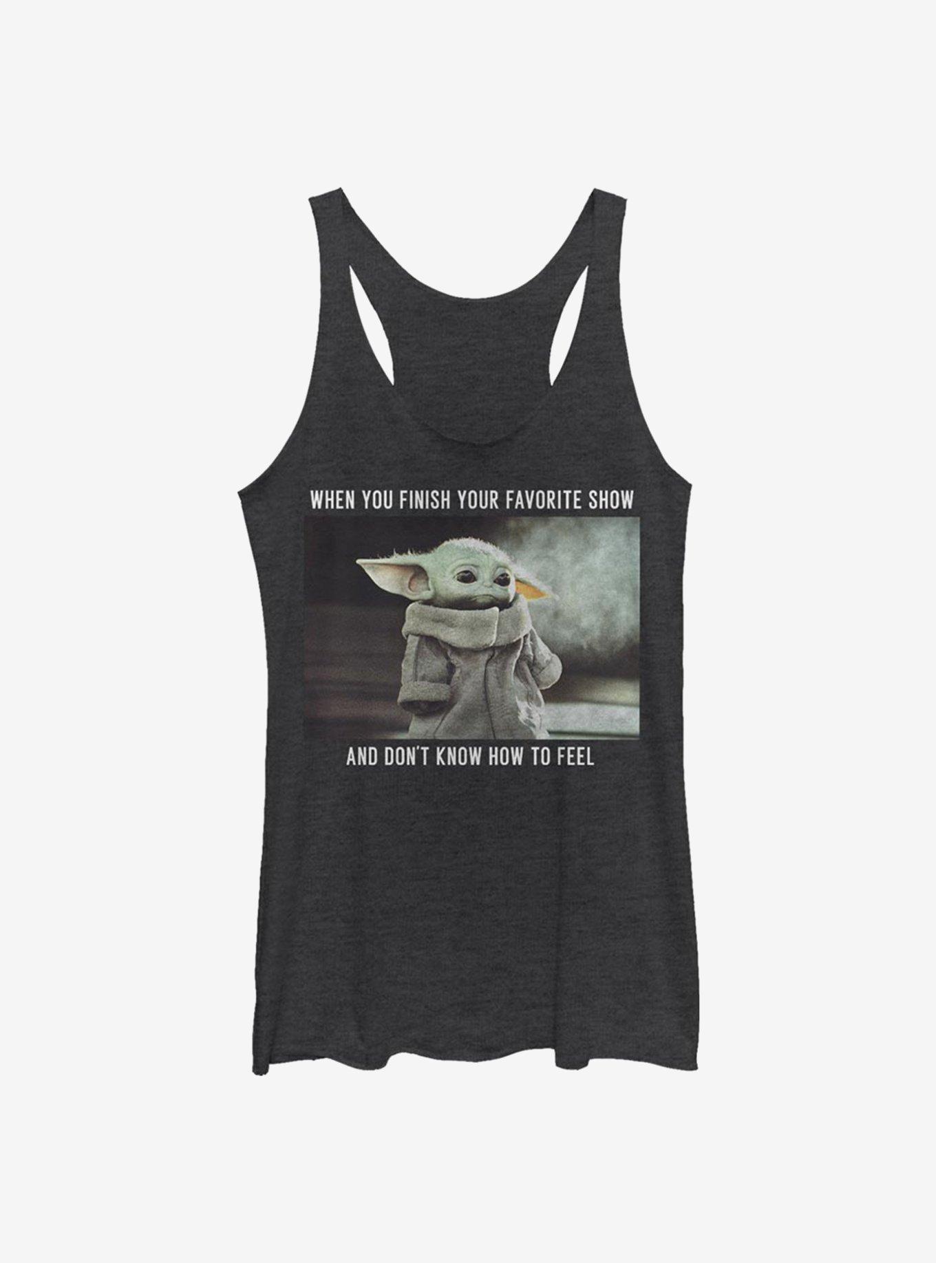 Star Wars The Mandalorian The Child Favorite Show Meme Womens Tank Top, , hi-res