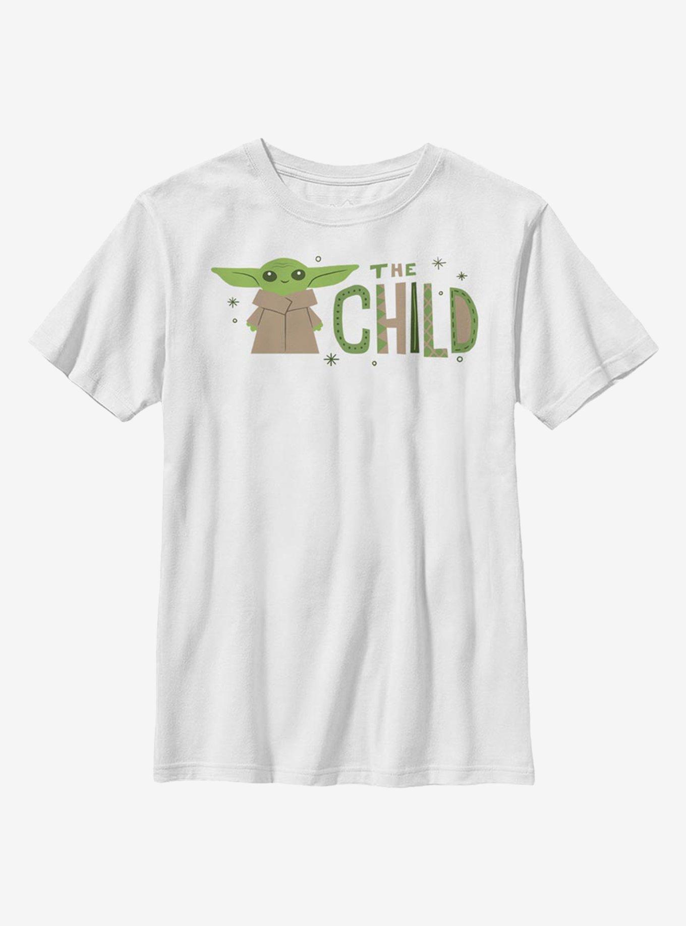 Star Wars The Mandalorian The Child Green Stars Youth T-Shirt, , hi-res