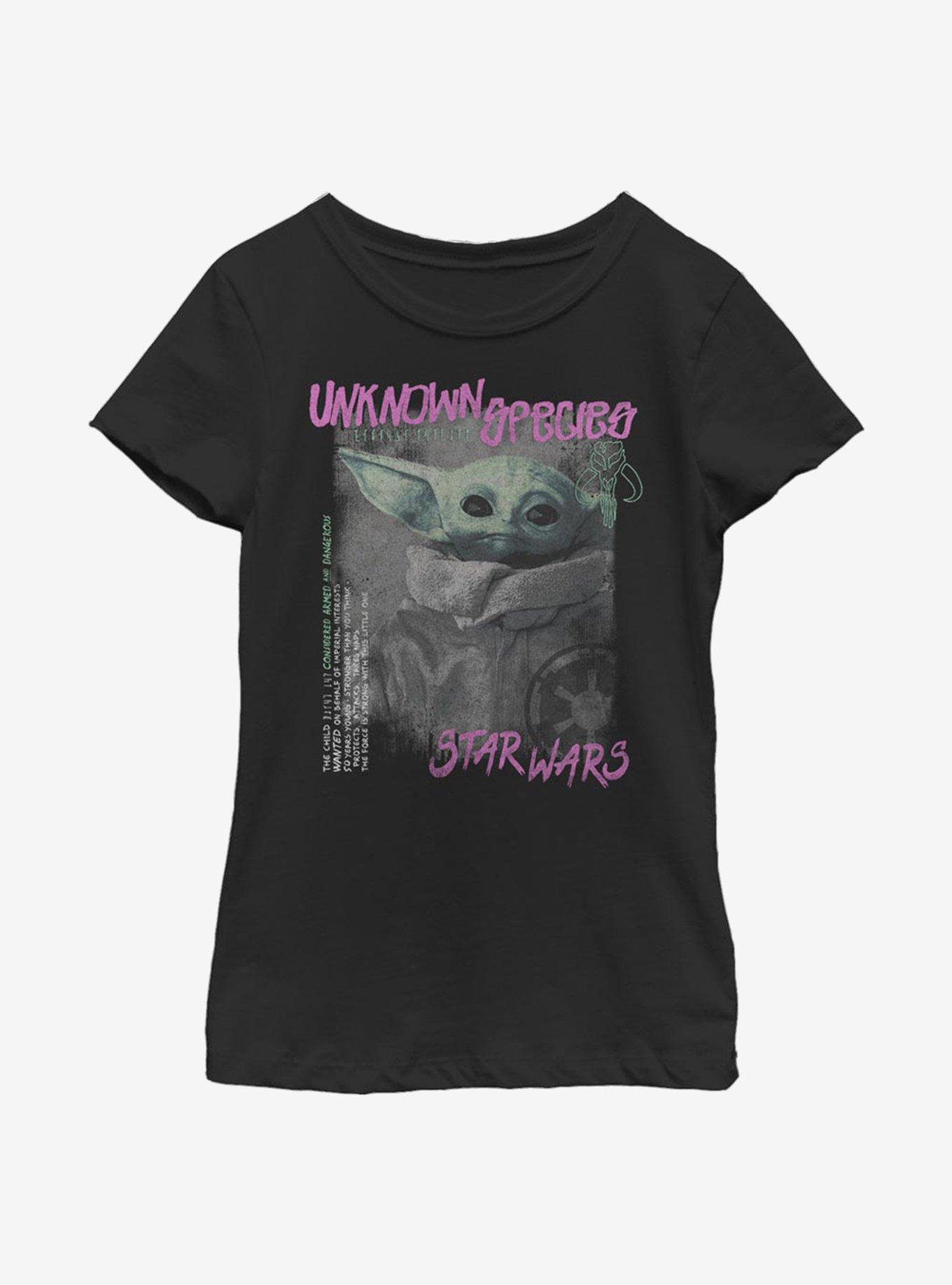 Star Wars The Mandalorian The Child Unknown Species Youth Girls T-Shirt, , hi-res