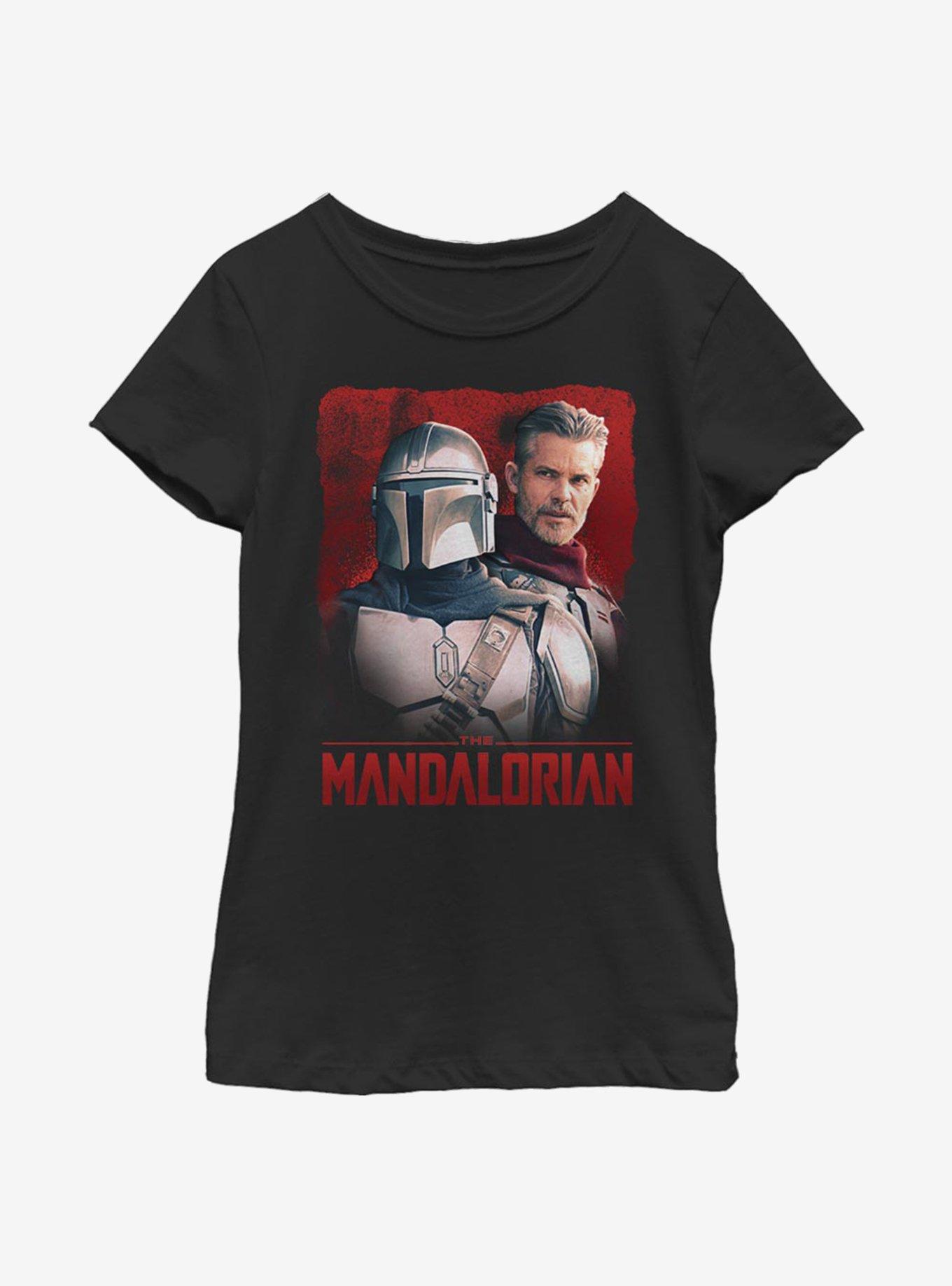 Star Wars The Mandalorian And Cobb Youth Girls T-Shirt, , hi-res