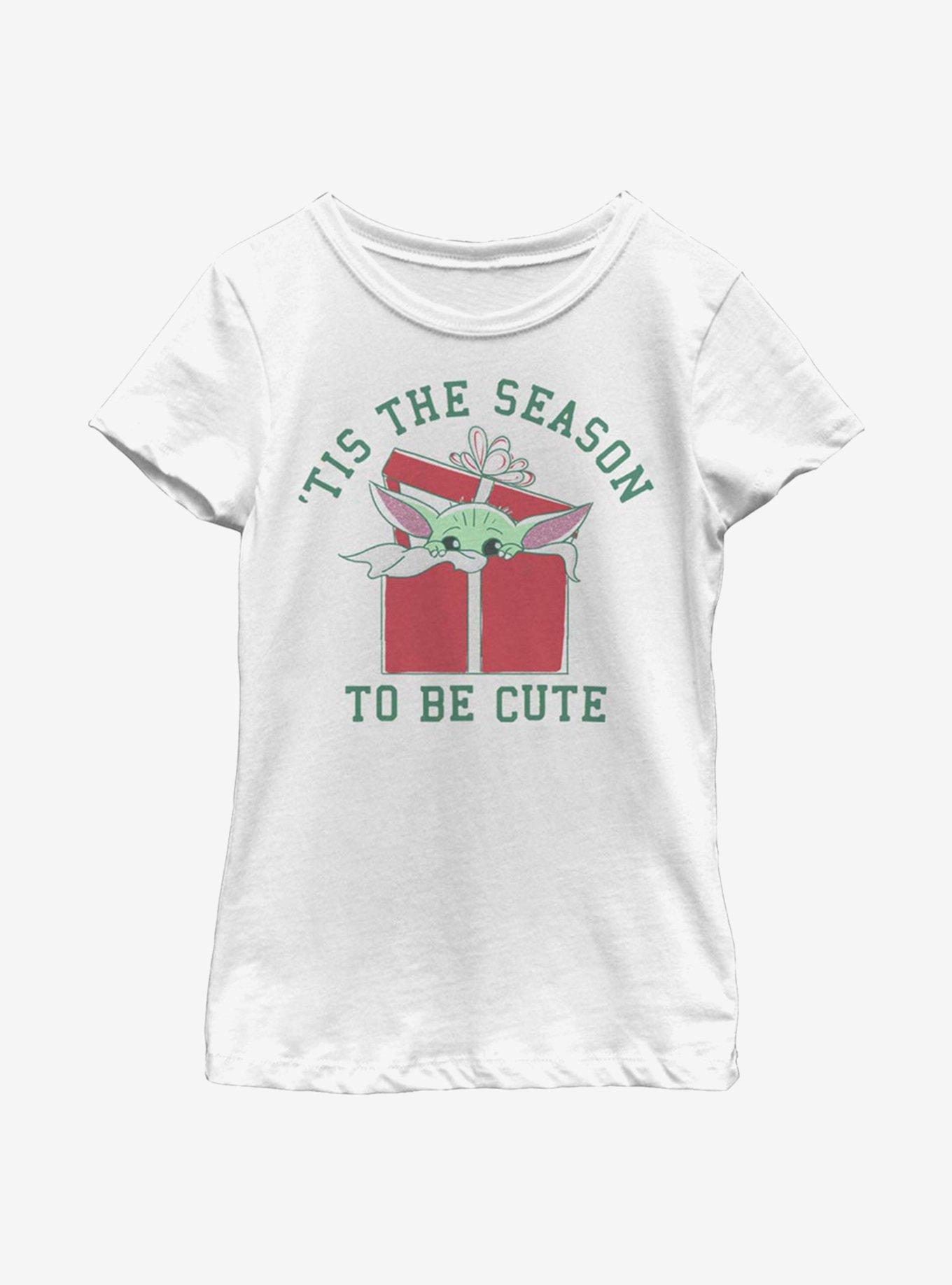 Star Wars The Mandalorian The Child Tis The Season Youth Girls T-Shirt, , hi-res