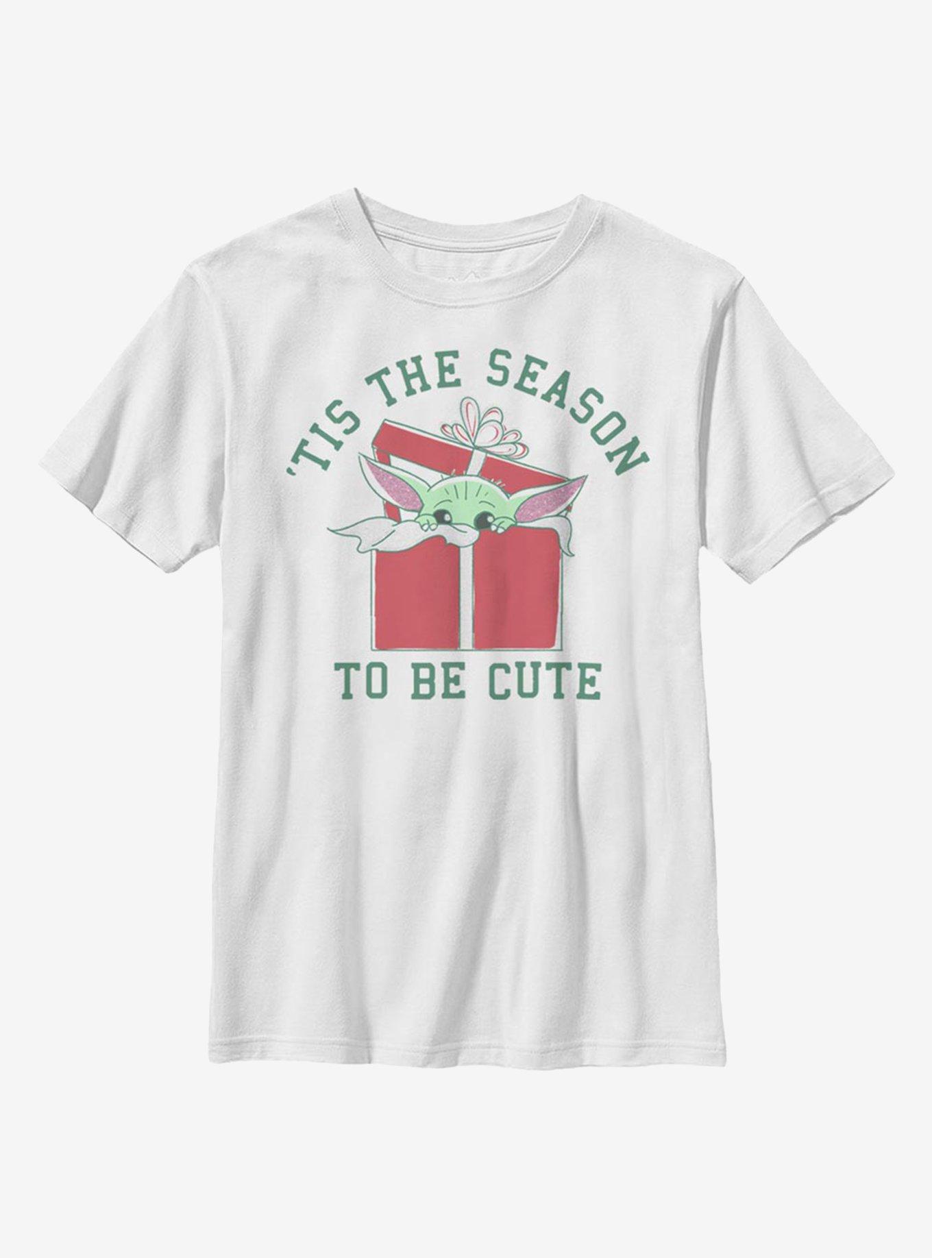 Star Wars The Mandalorian The Child Tis The Season Youth T-Shirt, , hi-res