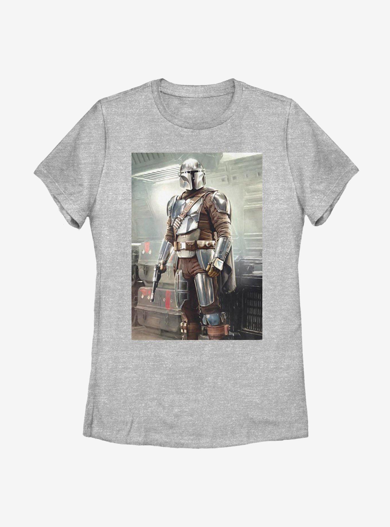 Star Wars The Mandalorian Stance Poster Womens T-Shirt, , hi-res