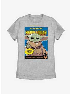 Star Wars The Mandalorian The Child Stronger Poster Womens T-Shirt, , hi-res