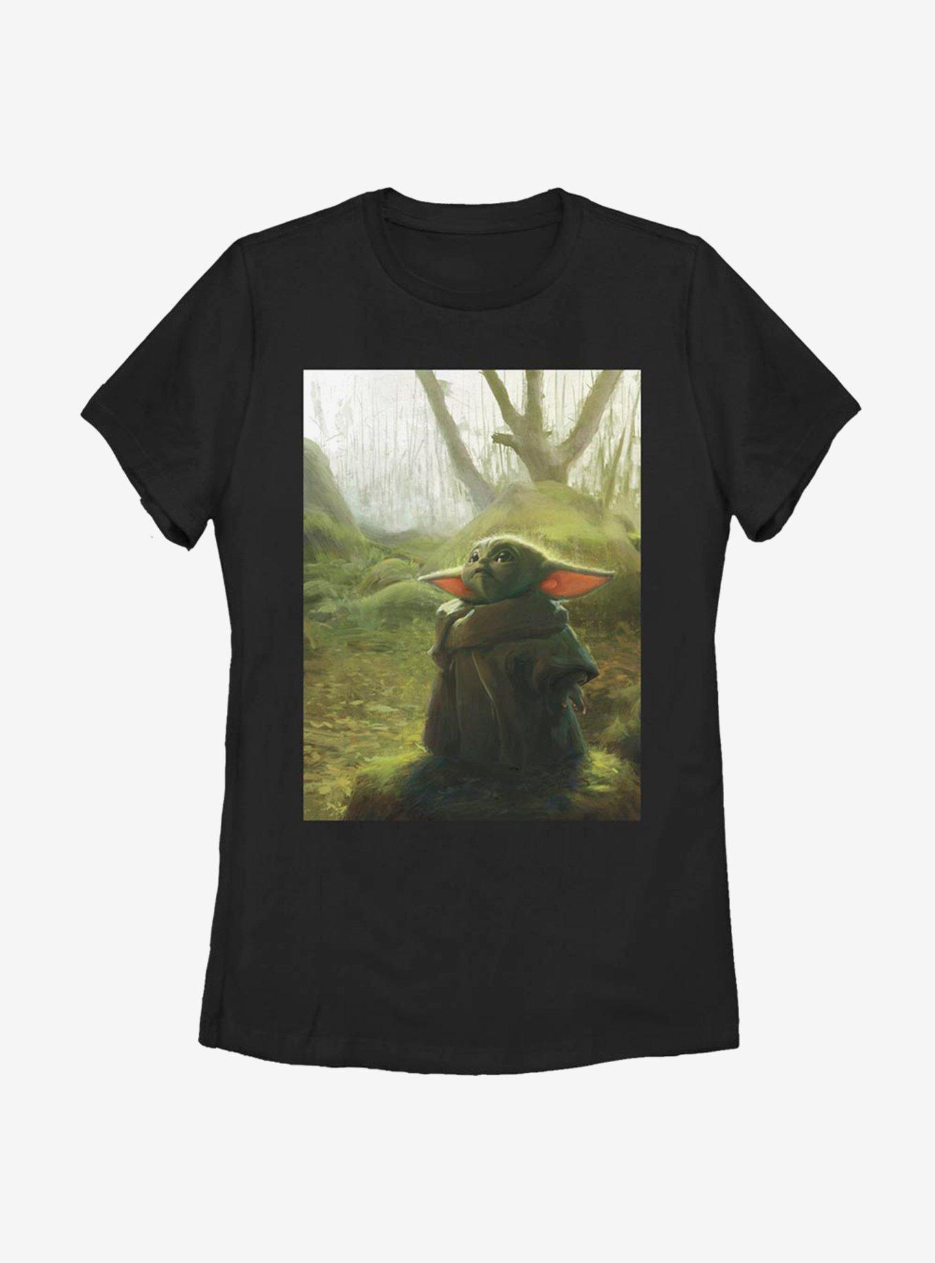 Star Wars The Mandalorian The Child Illustration Womens T-Shirt, , hi-res