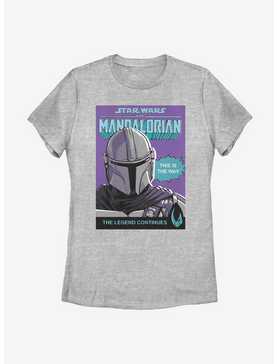 Star Wars The Mandalorian The Legend Continues Poster Womens T-Shirt, , hi-res