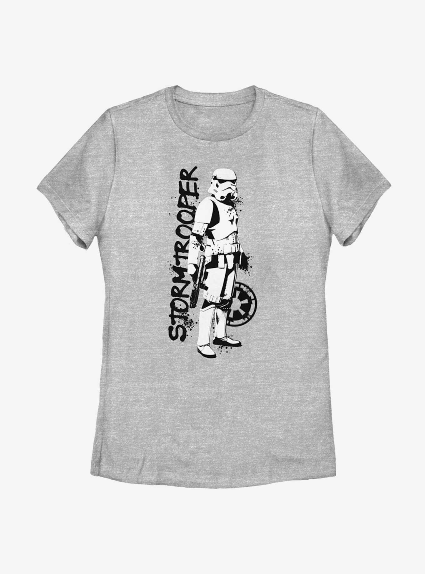Star Wars The Mandalorian Storm Trooper Splatter Storm Trooper Splatter Womens T-Shirt, , hi-res