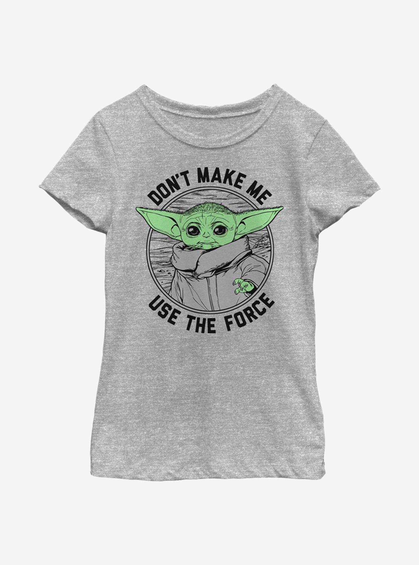 Star Wars The Mandalorian The Child Don't Make Me Youth Girls T-Shirt, , hi-res