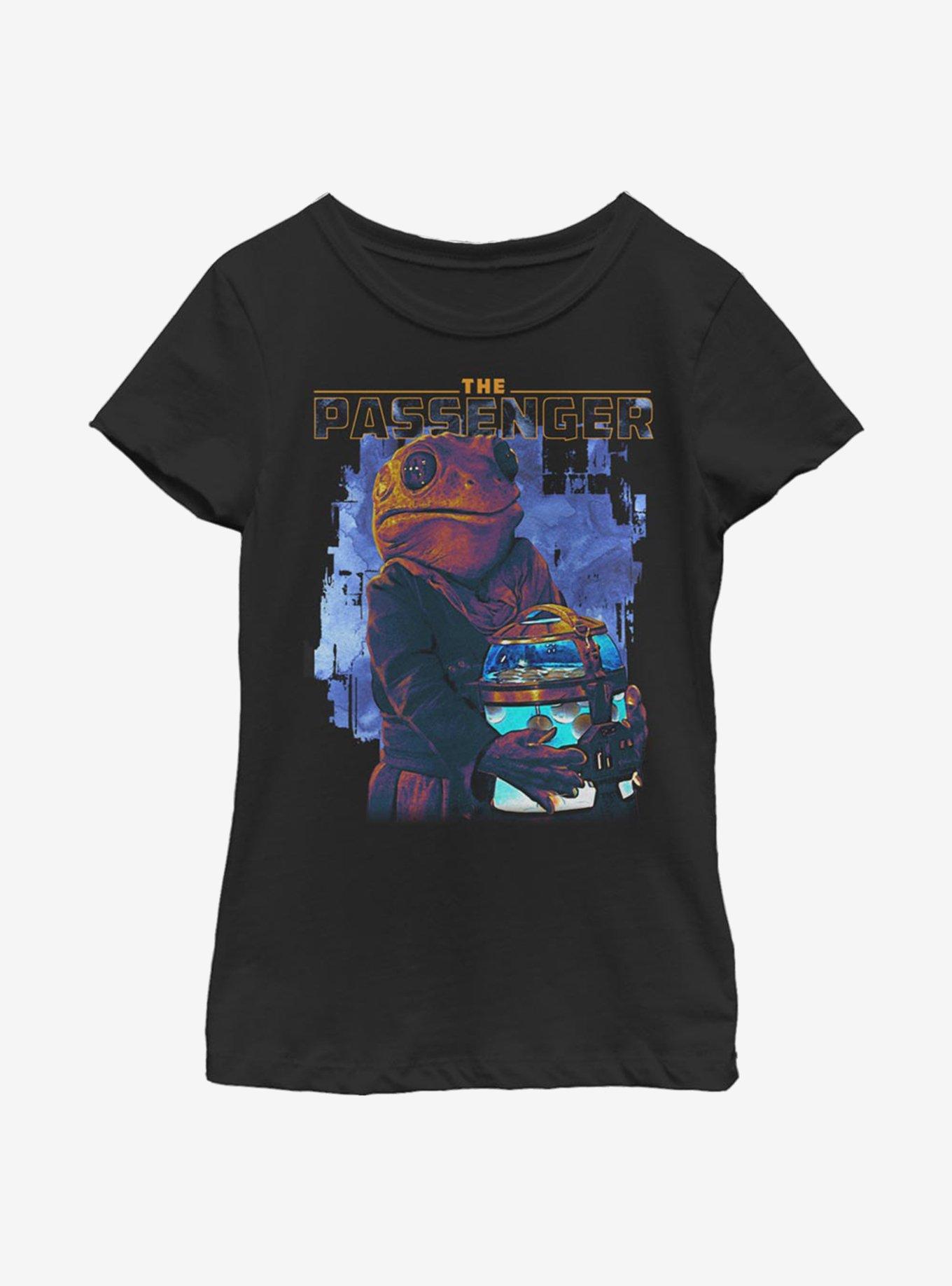 Star Wars The Mandalorian Mandomon Egg Babies Youth Girls T-Shirt, BLACK, hi-res