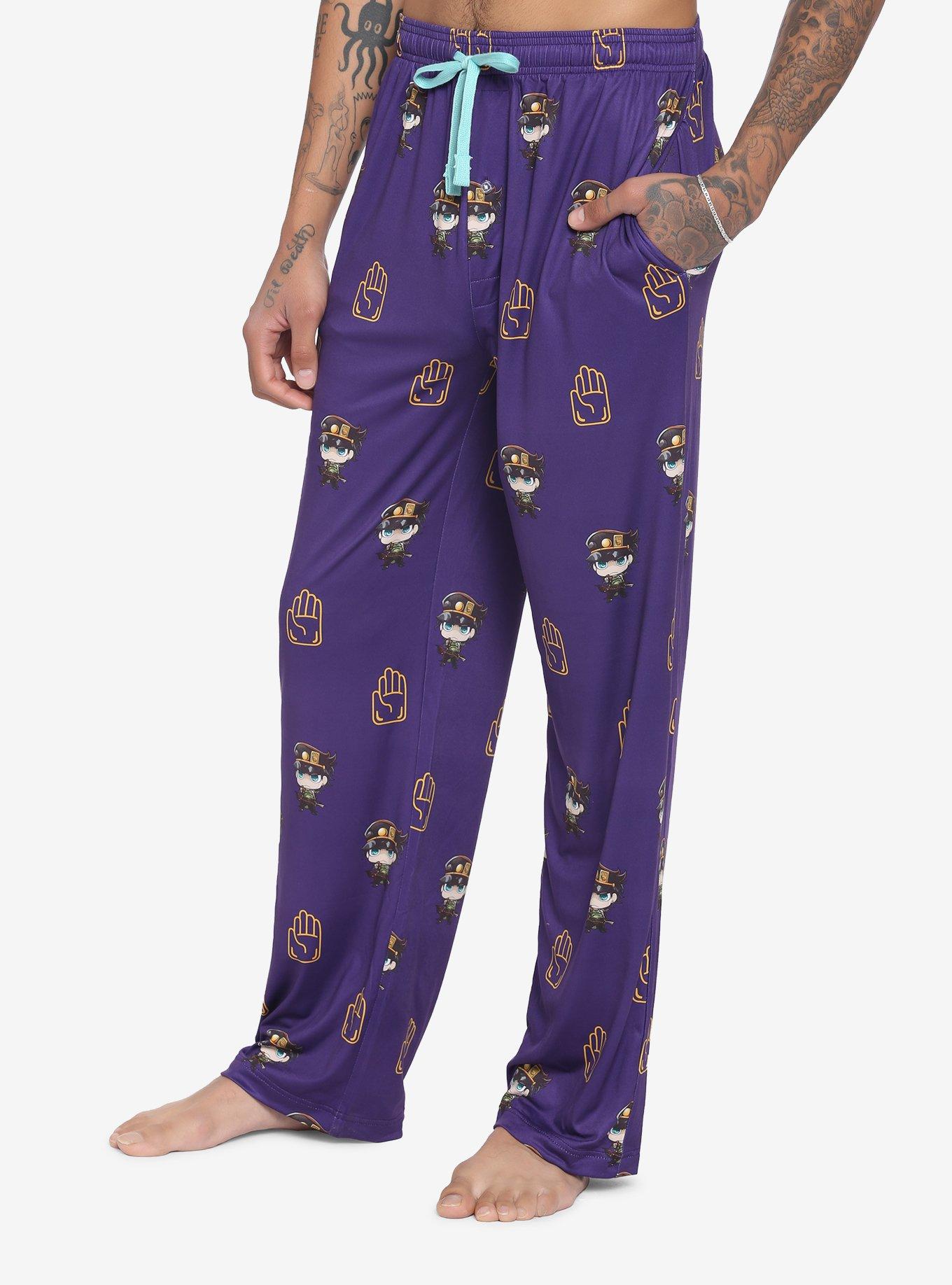 JoJo's Bizarre Adventure Jotaro Pajama Pants, MULTI, hi-res