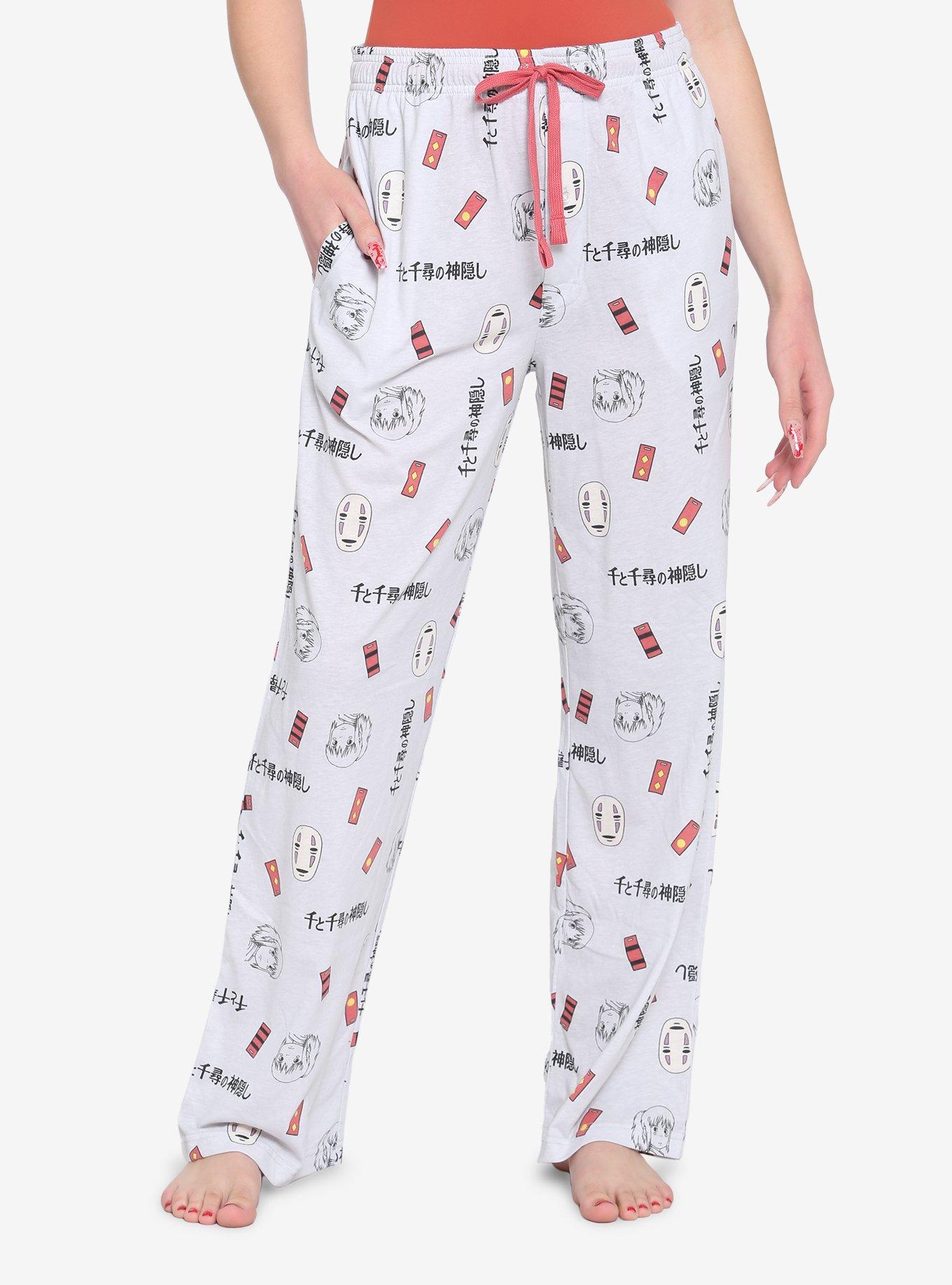 Studio Ghibli Spirited Away Bath Tokens Pajama Pants, MULTI, hi-res