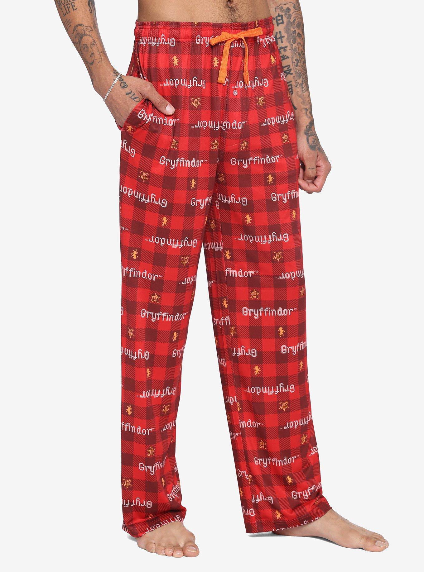 Harry Potter Gryffindor Plaid Pajama Pants, MULTI, hi-res