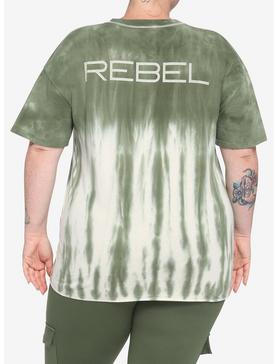 Her Universe Star Wars Rebel Tie-Dye T-Shirt Plus Size Her Universe Exclusive, , hi-res