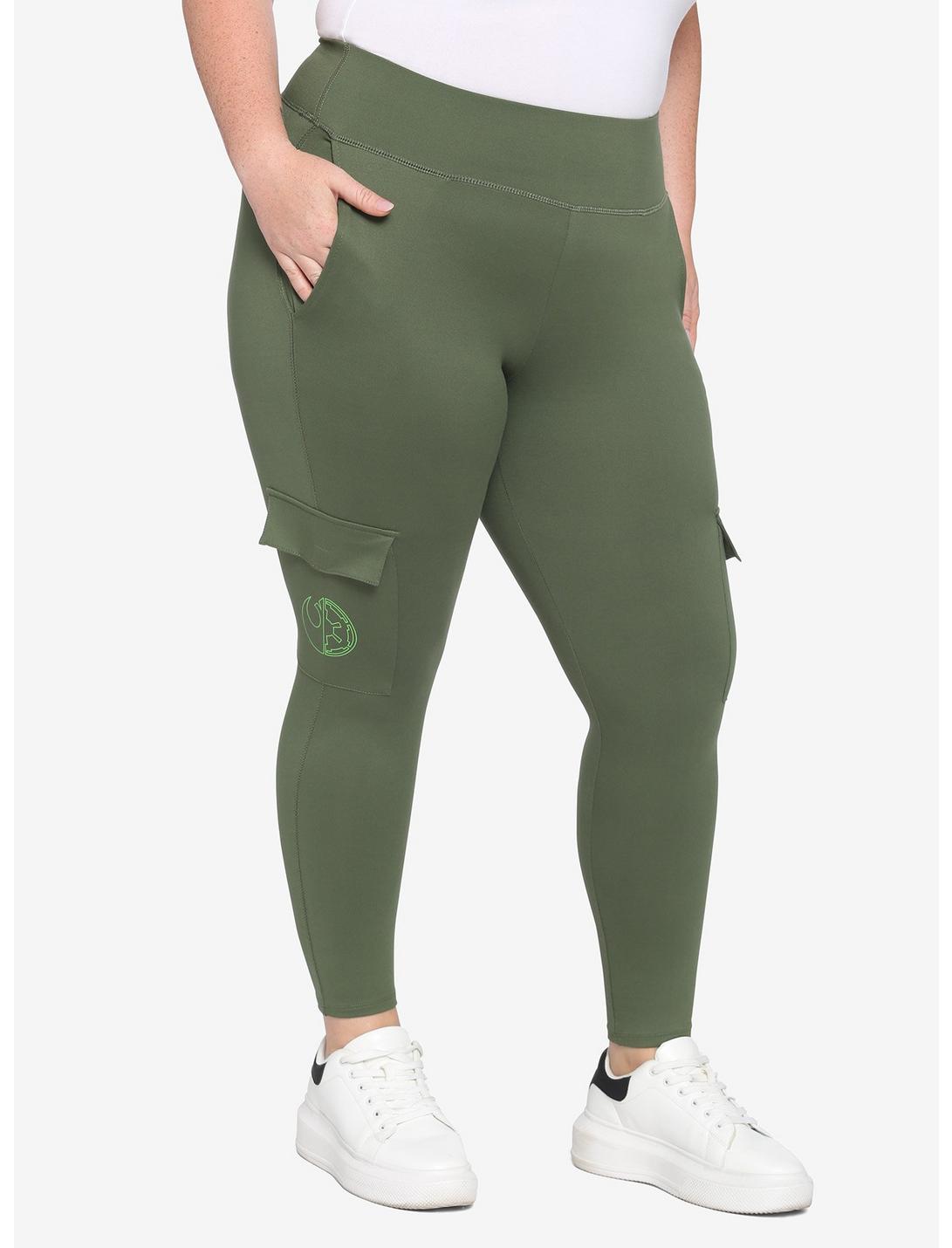 Her Universe Star Wars Utility Leggings Plus Size Her Universe Exclusive, MULTI, hi-res