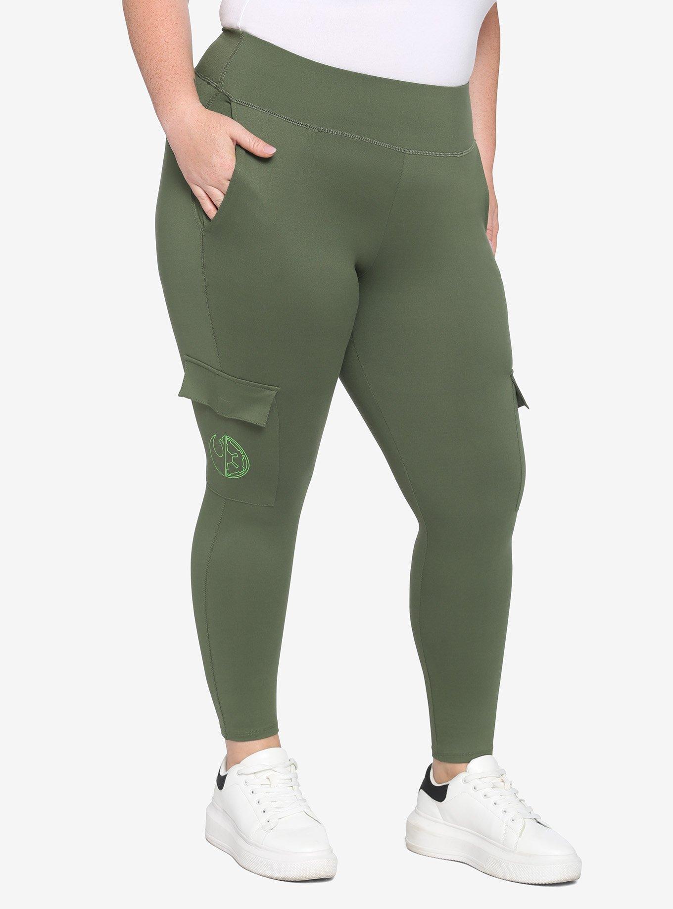 Her Universe Star Wars Utility Leggings Plus Size Her Universe Exclusive, MULTI, hi-res