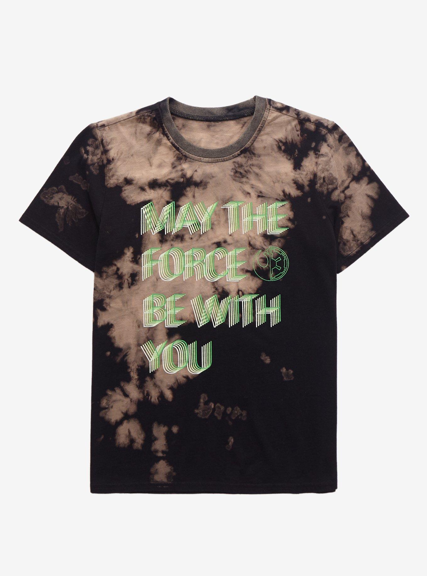 Our Universe Star Wars The Force Tie-Dye Youth T-Shirt Her Universe Exclusive, MULTI, hi-res