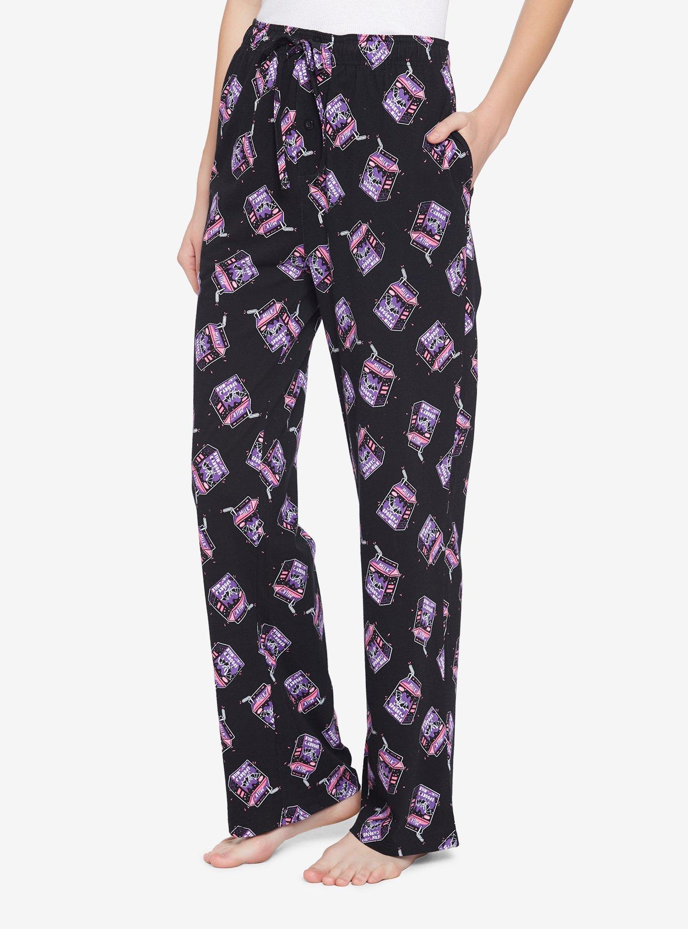 Spooky Milk Pajama Pants, MULTI, hi-res