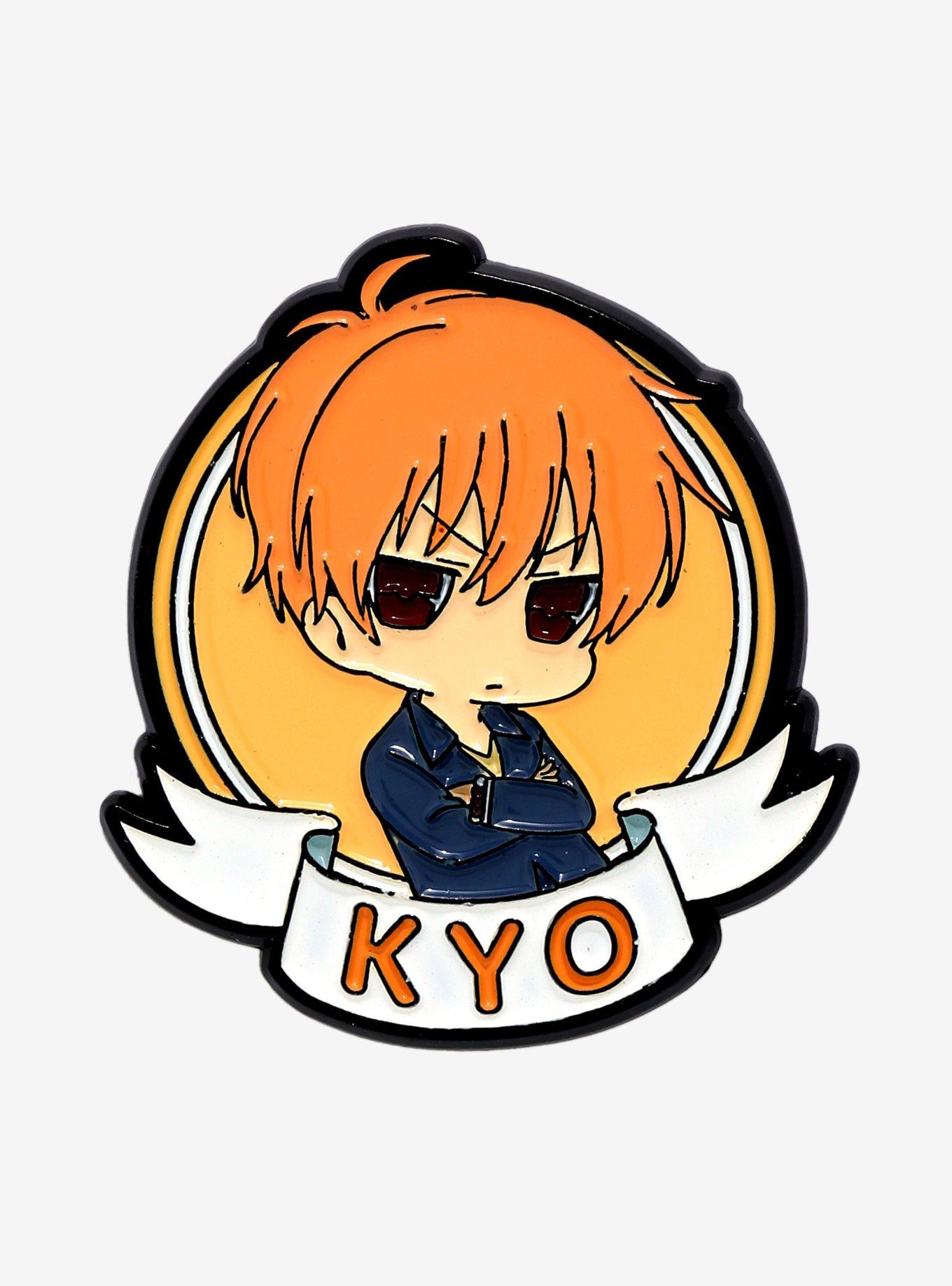 Fruits Basket Chibi Kyo Sohma Enamel Pin - BoxLunch Exclusive, , hi-res