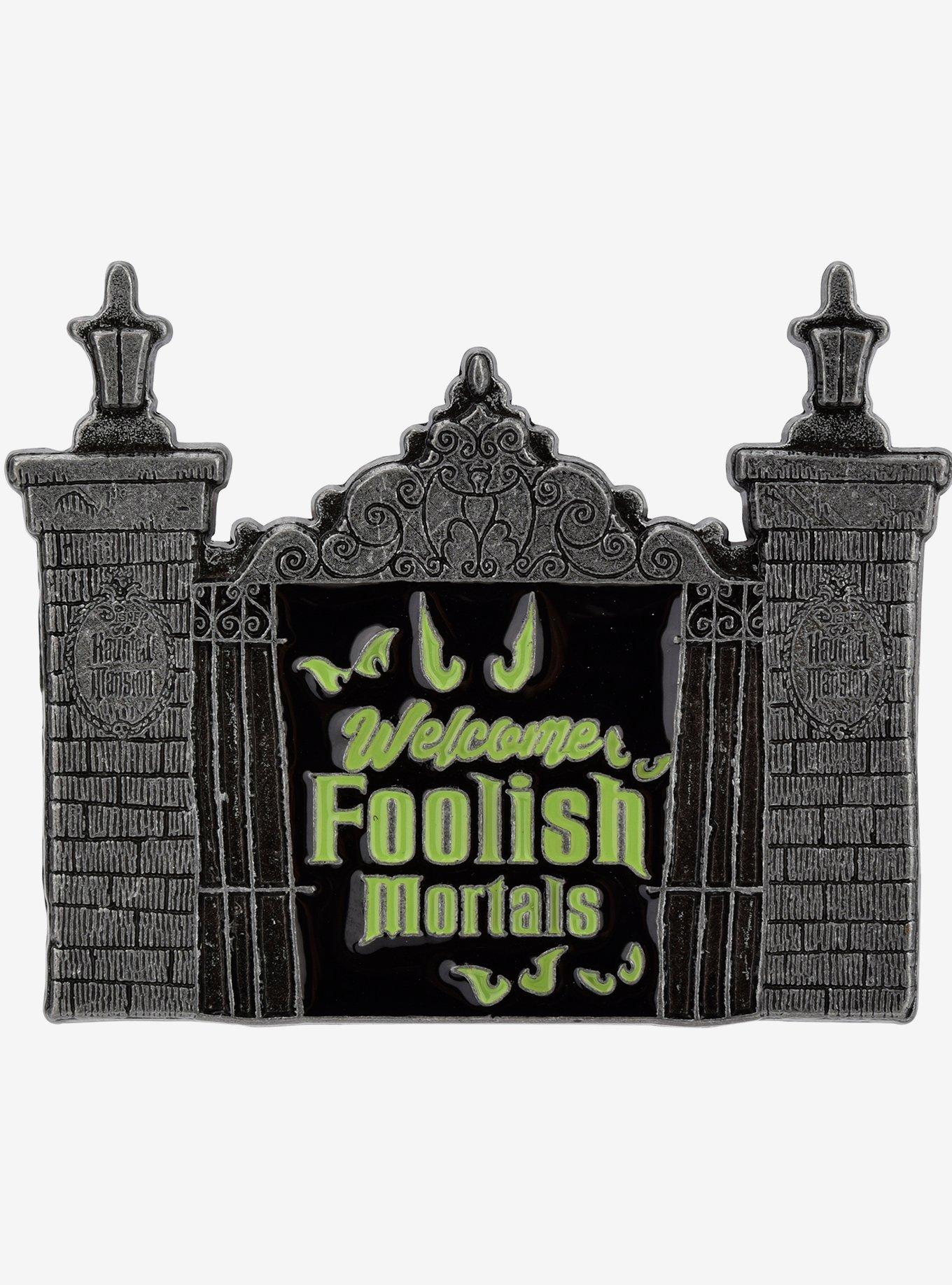 Disney Haunted Mansion Front Gate Enamel Pin - BoxLunch Exclusive, , hi-res
