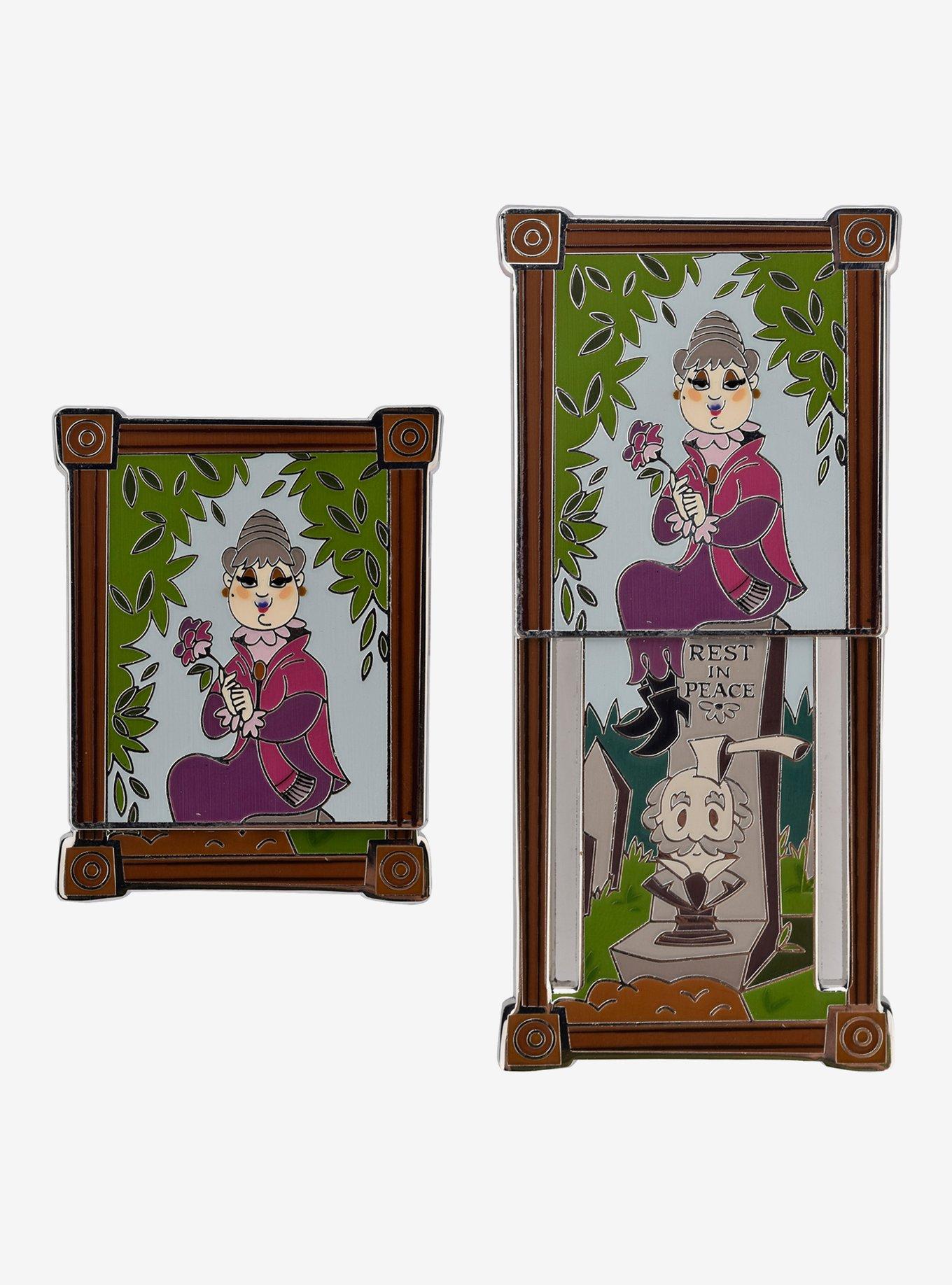 Disney Haunted Mansion Constance Hatchaway Stretching Portrait Sliding Enamel Pin - BoxLunch Exclusive, , hi-res