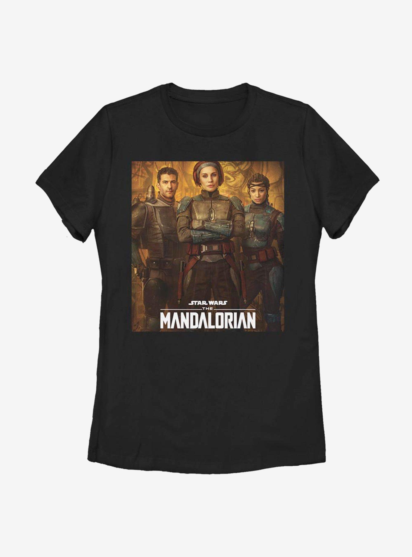 Star Wars The Mandalorian Bo-Katan Team Poster Womens T-Shirt, , hi-res