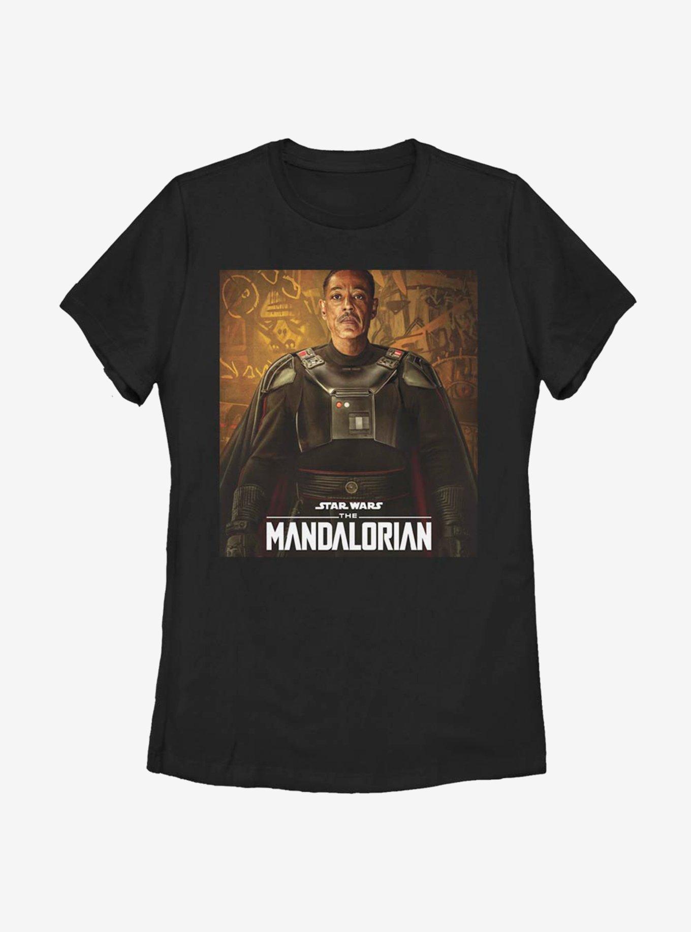 Star Wars The Mandalorian Gideon Poster Womens T-Shirt, BLACK, hi-res