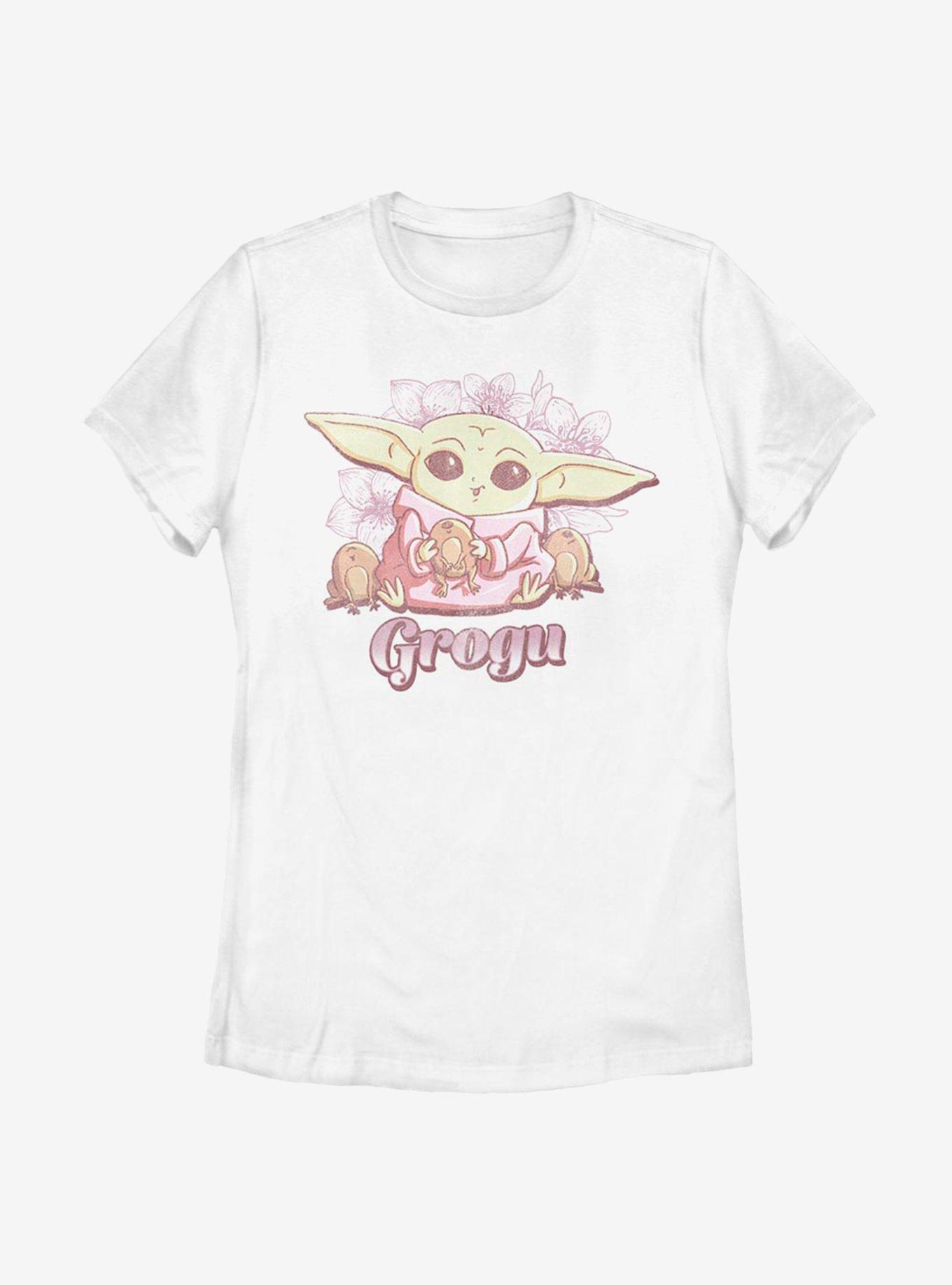 Star Wars The Mandalorian The Child Big Eyes Cute Womens T-Shirt, , hi-res