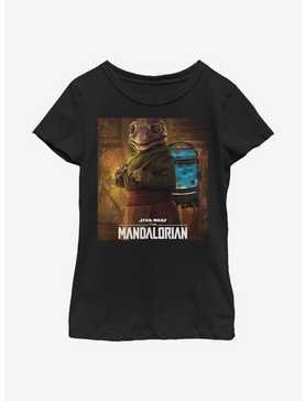 Star Wars The Mandalorian Frog Lady Poster Youth Girls T-Shirt, , hi-res