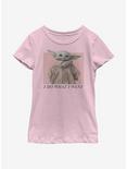 Star Wars The Mandalorian The Child I Do What I Want Youth Girls T-Shirt, PINK, hi-res