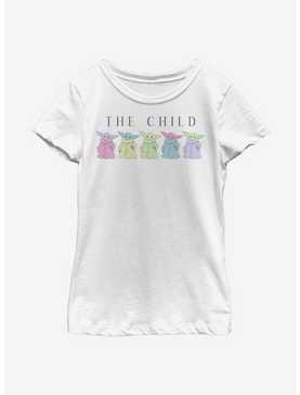 Star Wars The Mandalorian The Child Colors Youth Girls T-Shirt, , hi-res