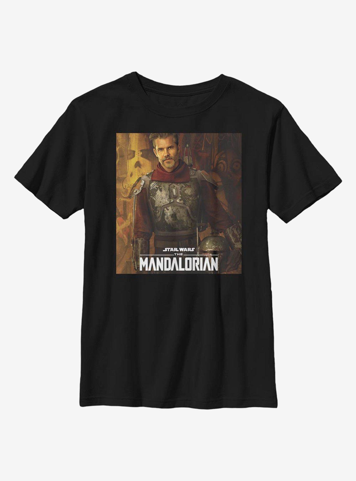 Star Wars The Mandalorian Cobb Vanth Poster Youth T-Shirt, , hi-res