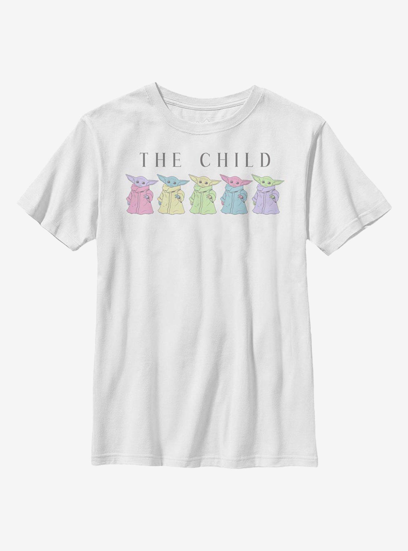 Star Wars The Mandalorian The Child Colors Youth T-Shirt, , hi-res