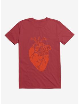 Anatomicat Heart Red T-Shirt, , hi-res
