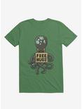 Free Hugs Octopus Kelly Green T-Shirt, KELLY GREEN, hi-res