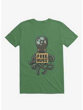 Free Hugs Octopus Kelly Green T-Shirt, , hi-res