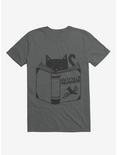 How To Kill A Mockingbird Cat Charcoal Grey T-Shirt, CHARCOAL, hi-res
