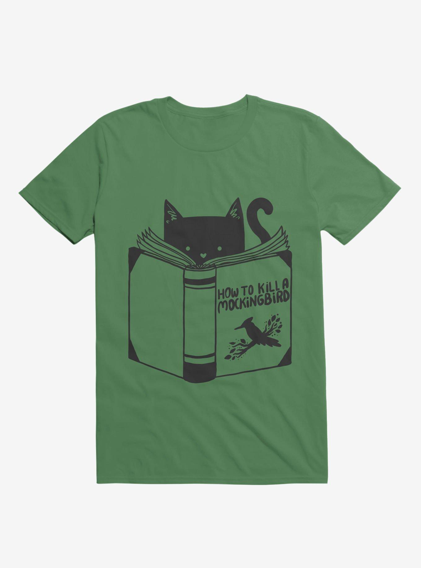 How To Kill A Mockingbird Cat Kelly Green T-Shirt, KELLY GREEN, hi-res