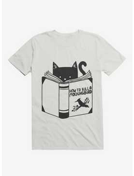 How To Kill A Mockingbird Cat White T-Shirt, , hi-res