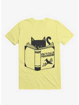 How To Kill A Mockingbird Cat Corn Silk Yellow T-Shirt, , hi-res
