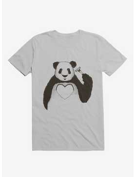 Love Panda Ice Grey T-Shirt, , hi-res