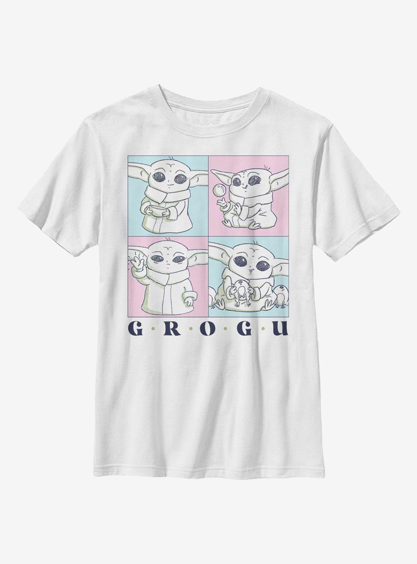 Star Wars The Mandalorian The Child Cute Box Youth T-Shirt, , hi-res